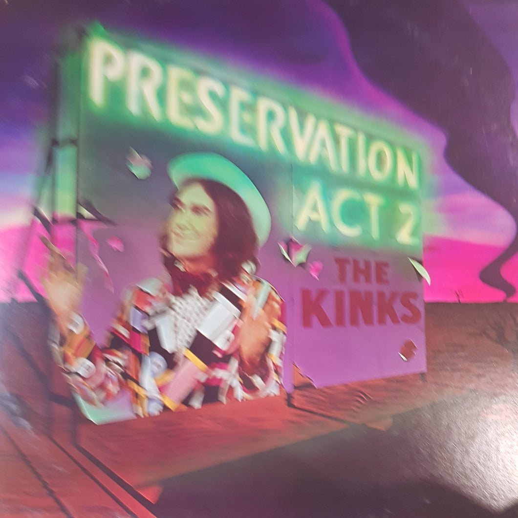 KINKS - PRESERVATION ACT 2 (USED VINYL 1974 US EX+/EX)