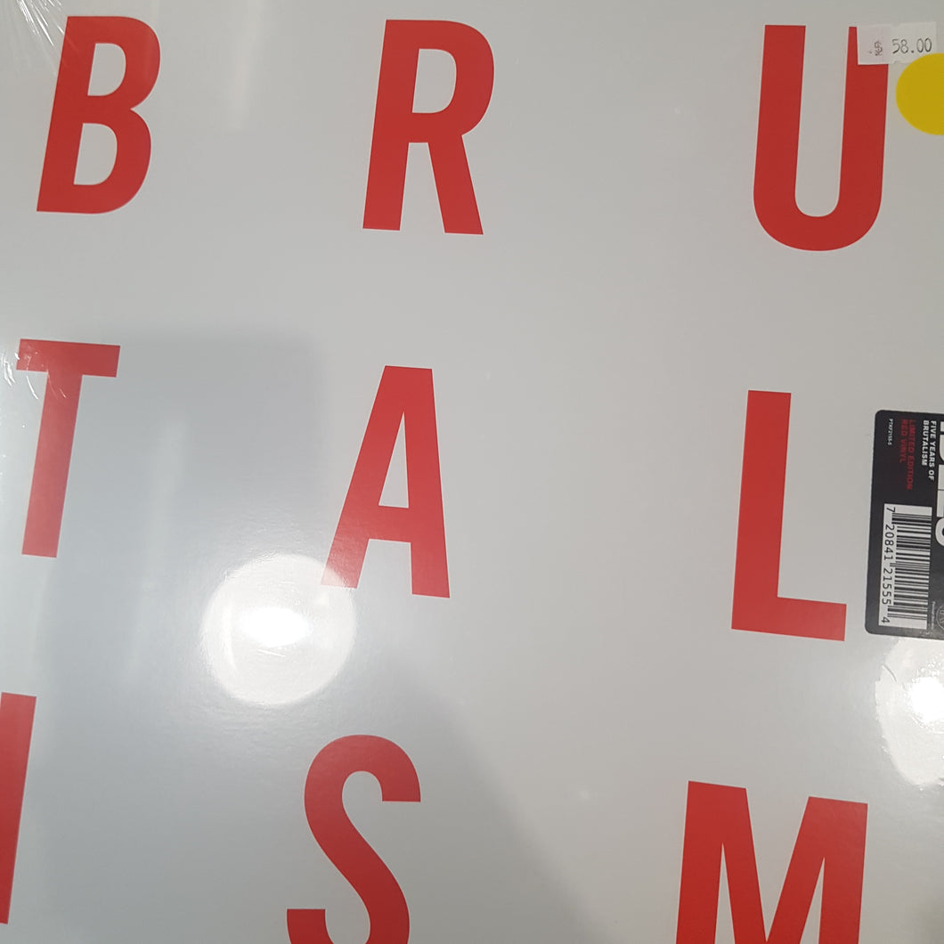 IDLES - BRUTALISM (RED COLOURED) (10TH ANNIVERSARY) VINYL