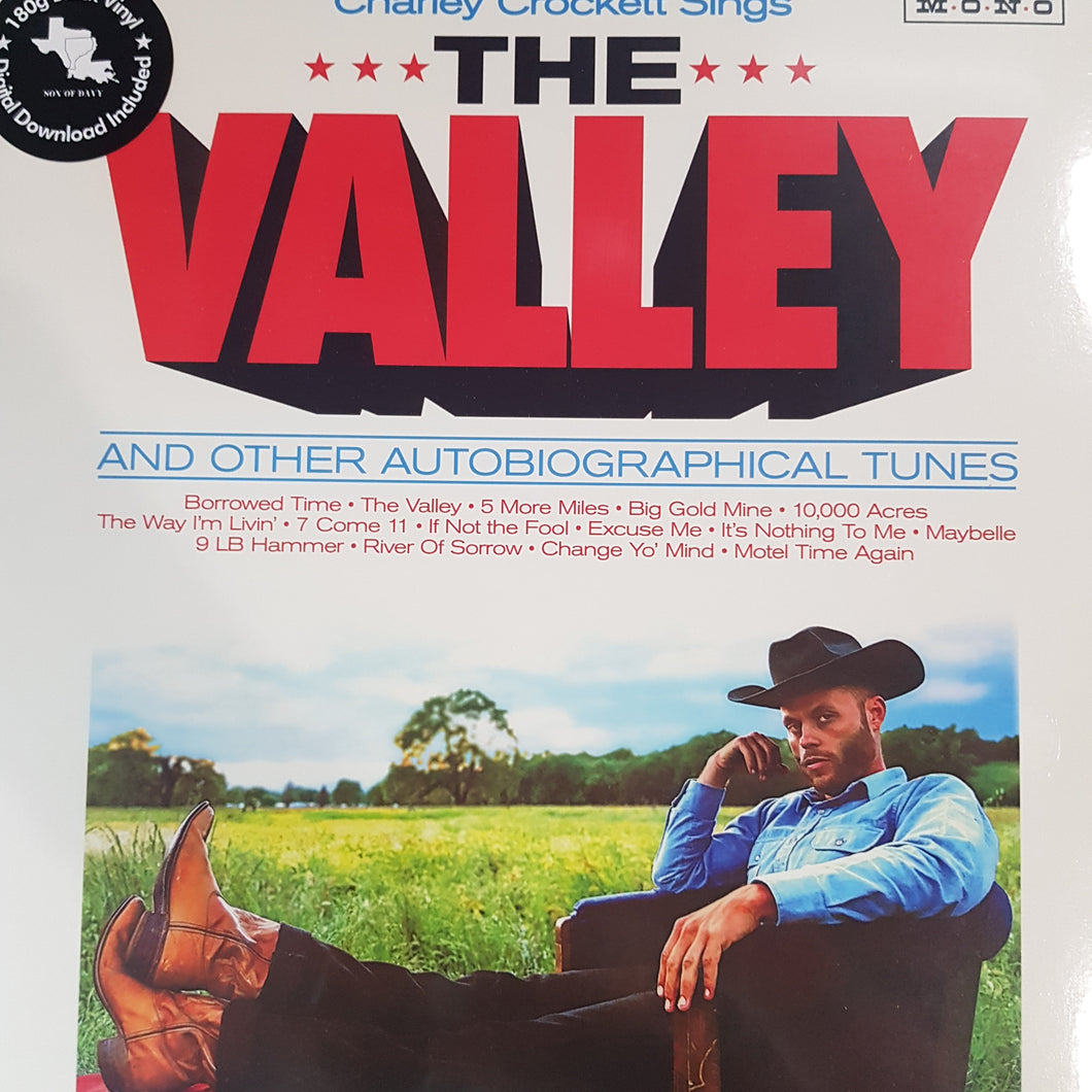 CHARLEY CROCKETT - THE VALLEY (MONO) VINYL