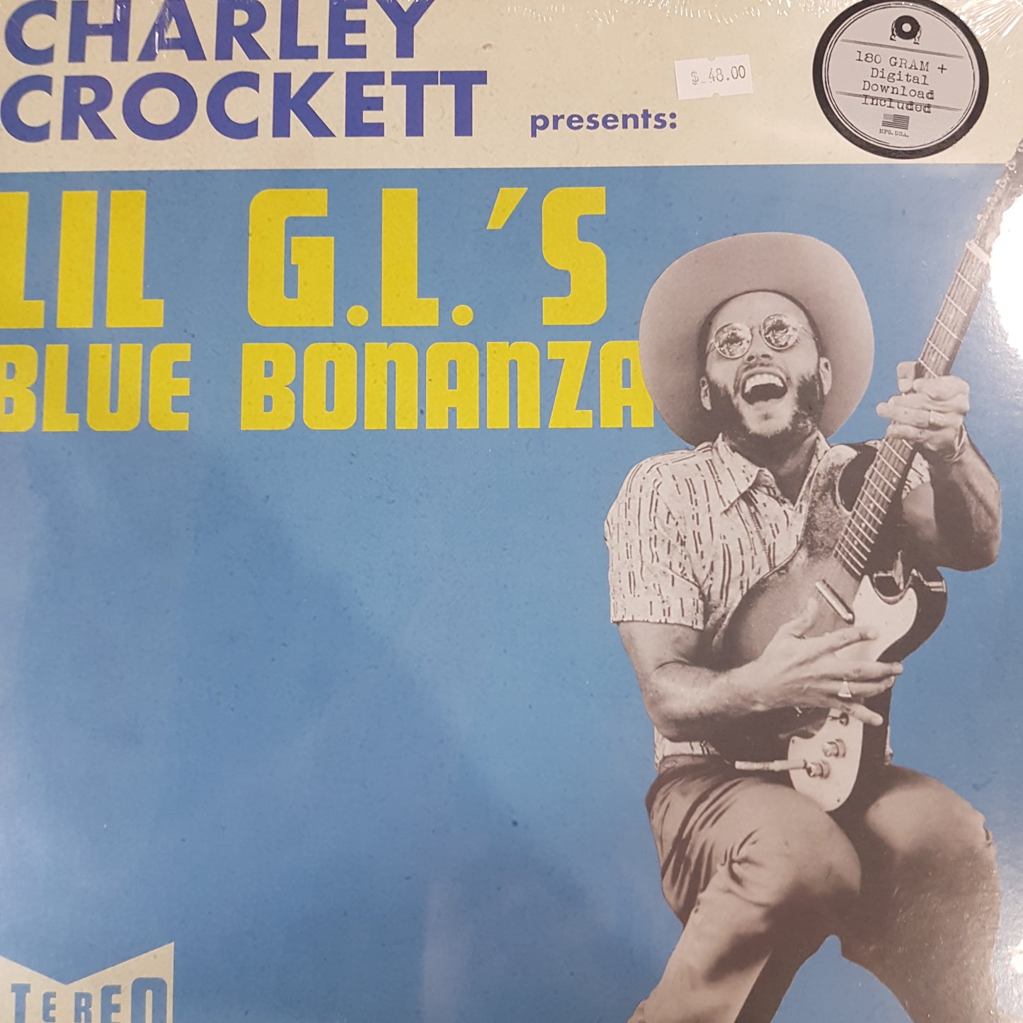 CHARLEY CROCKETT - LIL G.L'S BLUE BONANZA VINYL