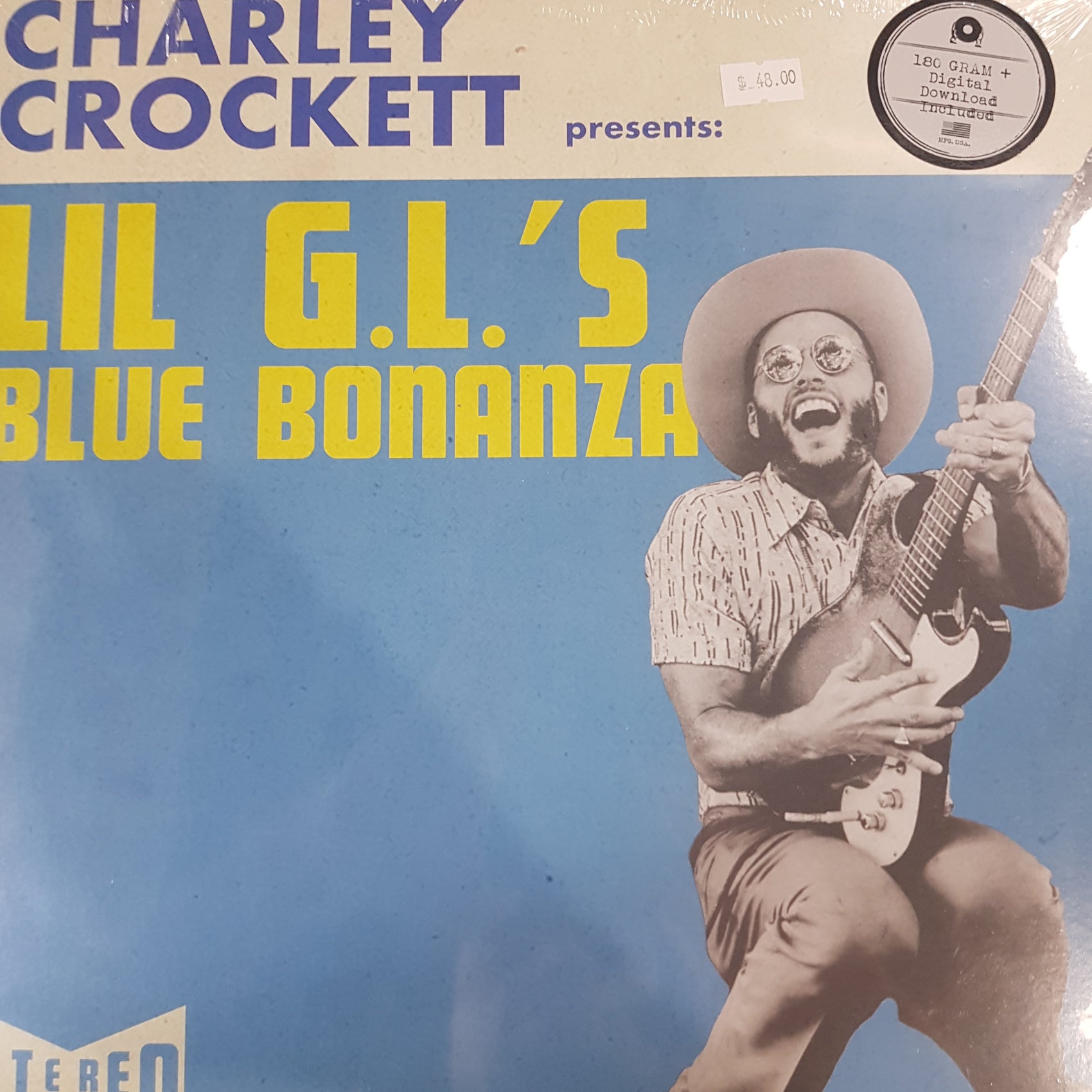 CHARLEY CROCKETT - LIL G.L'S BLUE BONANZA VINYL