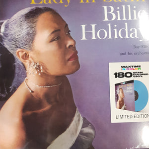 BILLIE HOLIDAY - LADY IN SATIN (BLUE COLOURED) VINYL