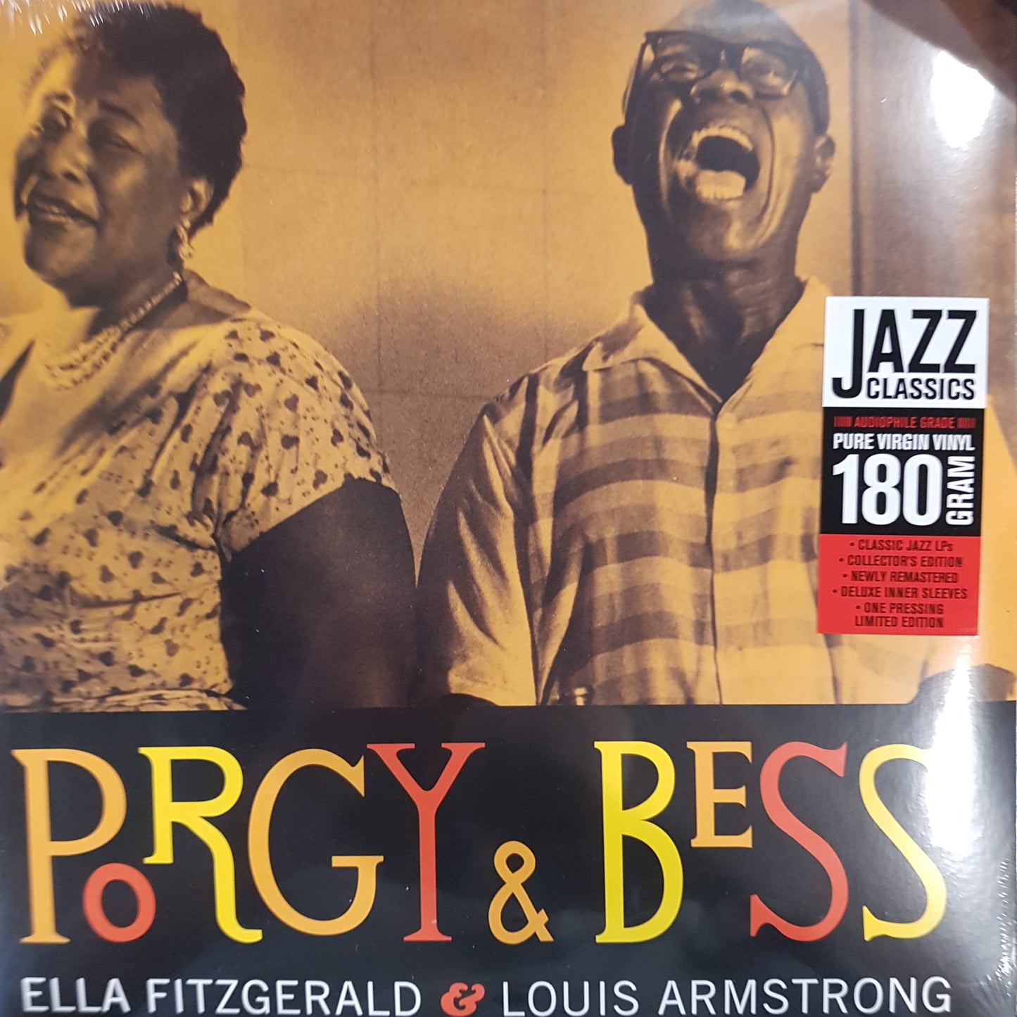 ELLA FITZGERALD & LOUIS ARMSTRONG - PORGY AND BESS (2LP) VINYL