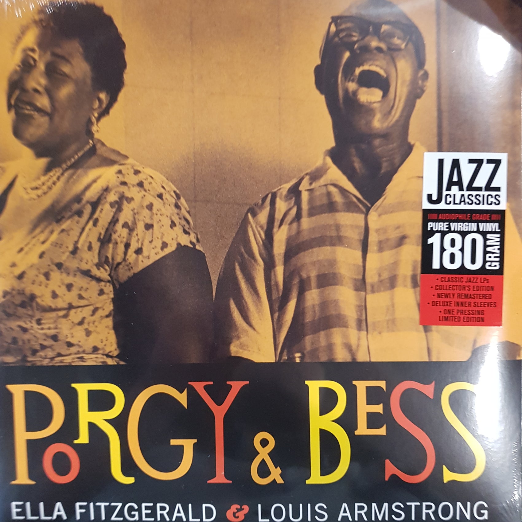 ELLA FITZGERALD & LOUIS ARMSTRONG - PORGY AND BESS (2LP) VINYL
