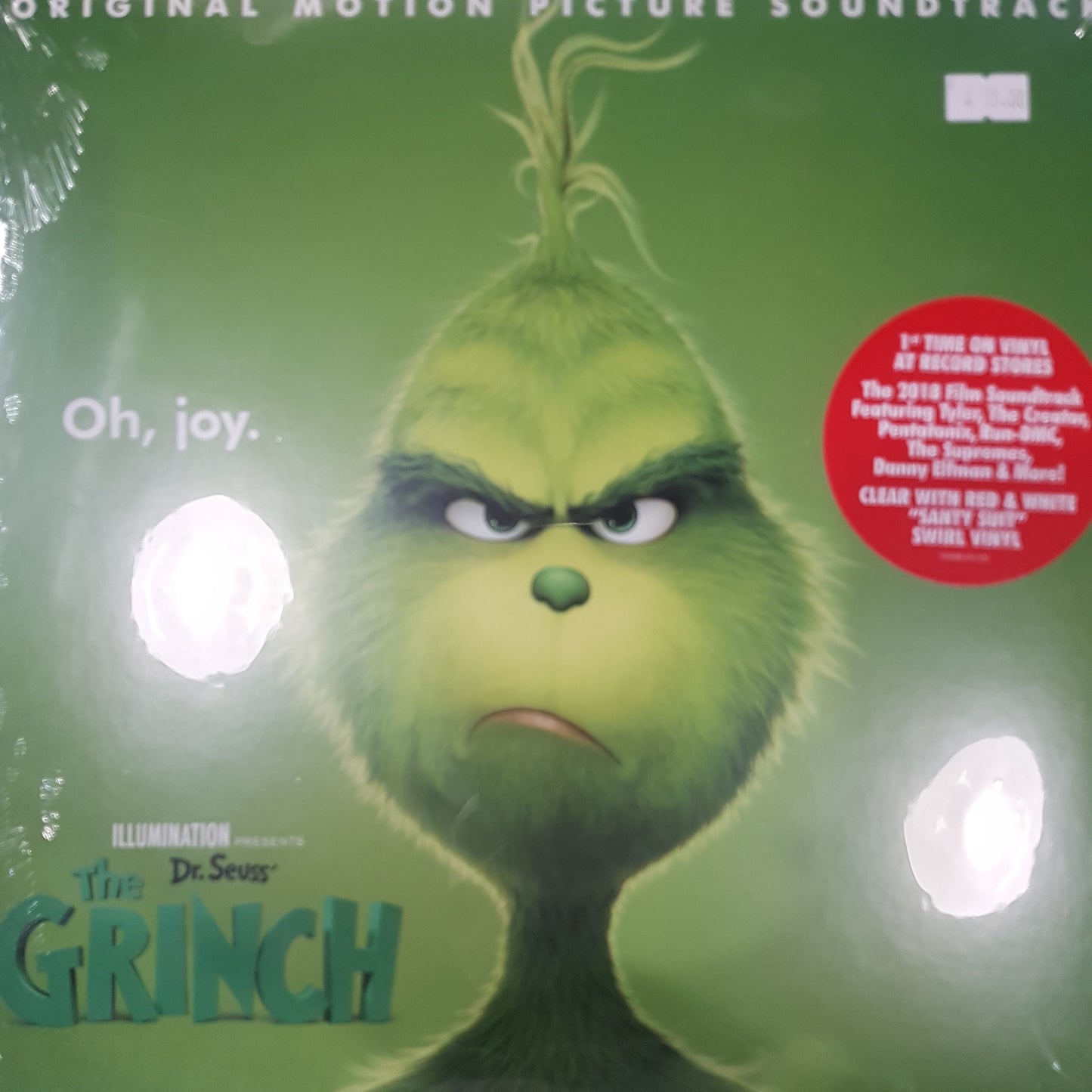 DR SEUSS - THE GRINCH O.S.T. (SANTY SUIT SWIRL COLOURED) VINYL