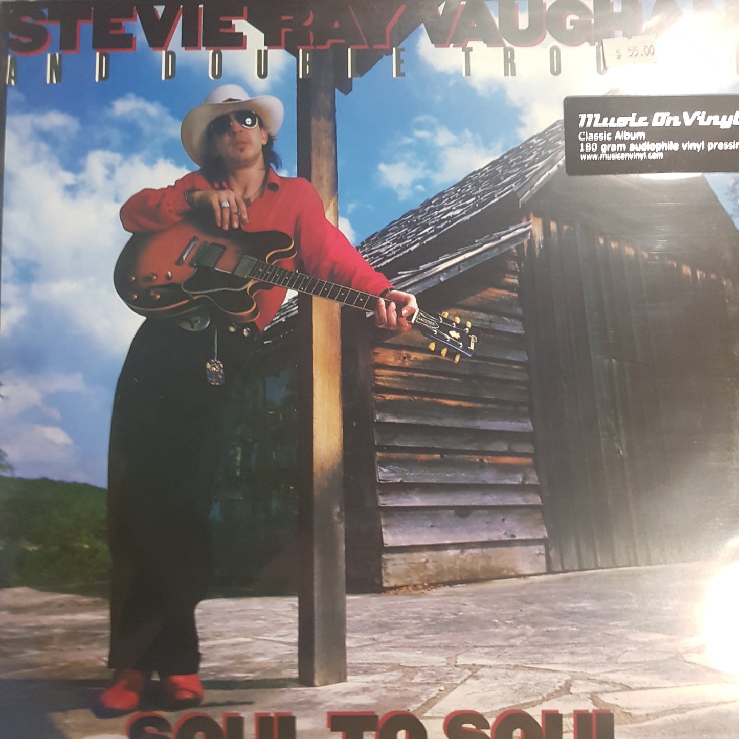 STEVIE RAY VAUGHAN AND DOUBLE TROUBLE - SOUL TO SOUL VINYL