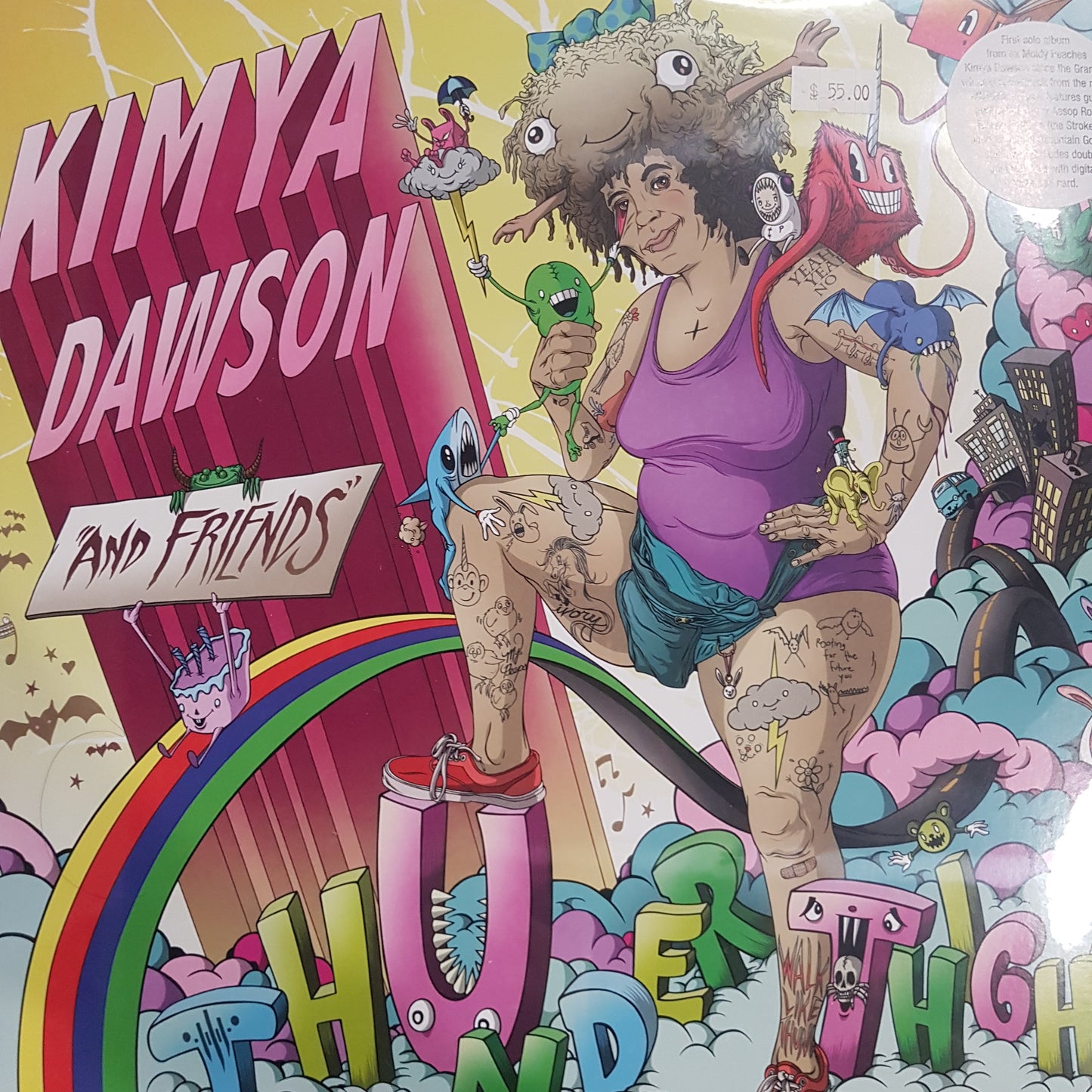 KIMYA DAWSON - THUNDER THIGHS (2LP) VINYL