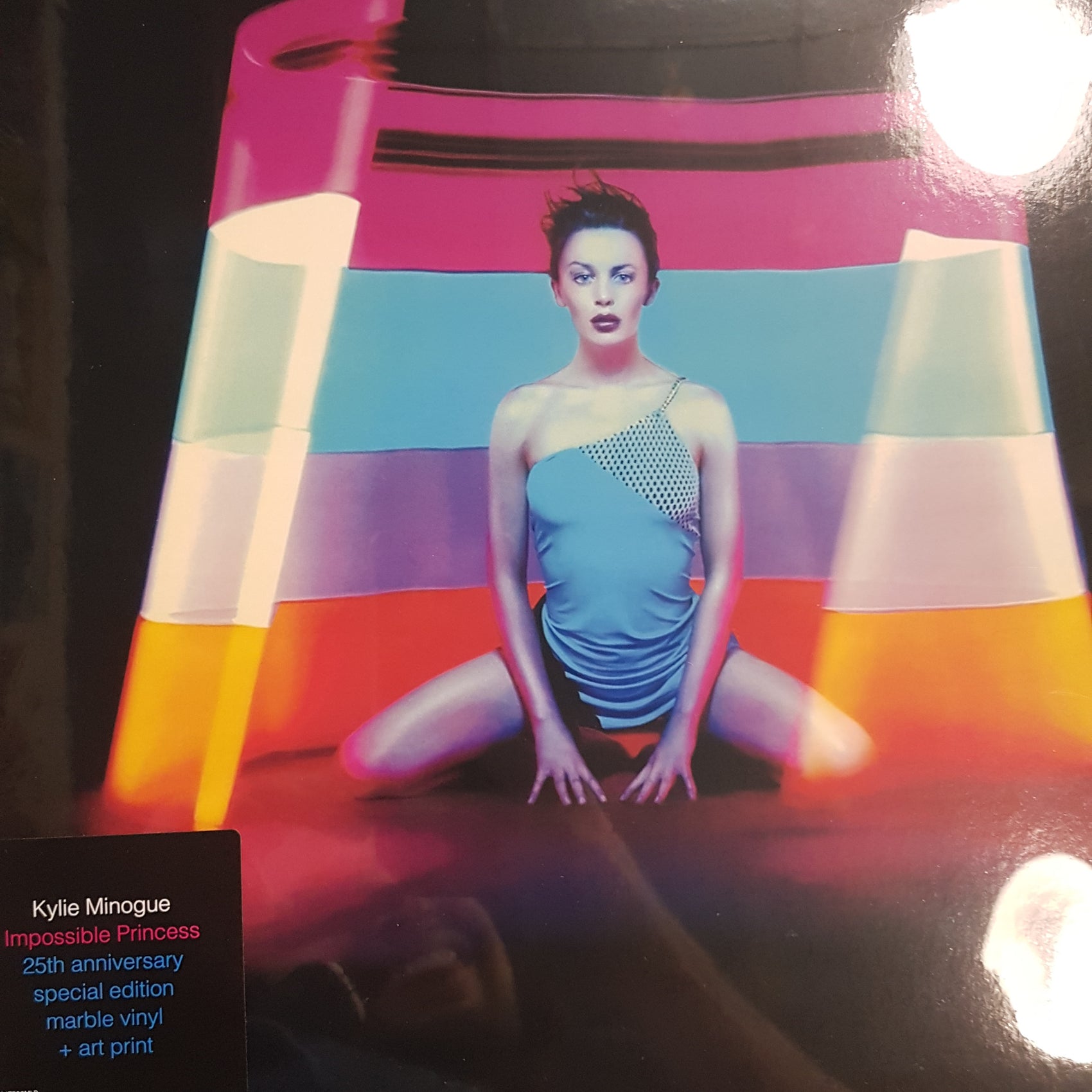 KYLIE MINOGUE - IMPOSSIBLE PRINCESS (LIMITED EDITION MARBLE COLOURED) VINYL