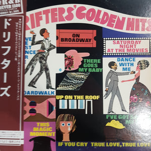 DRIFTERS - GOLDEN HITS (USED VINYL 1979 JAPANESE EX+/EX+)