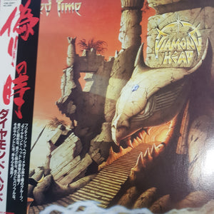 DIAMOND HEAD - LIVING ON BORROWED TIME (USED VINYL 1983 JAPANESE M-/M-)