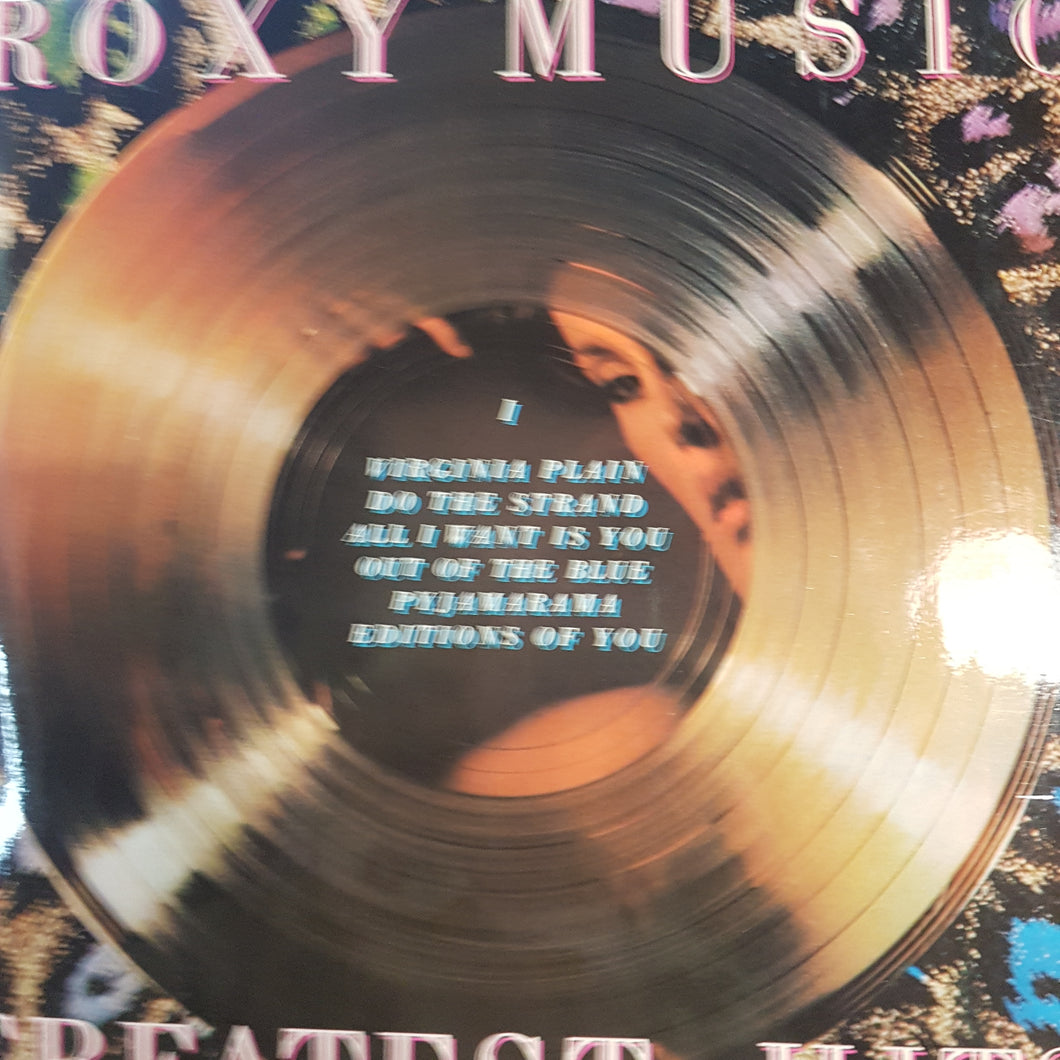 ROXY MUSIC - GREATEST HITS (USED VINYL 1977 AUS EX/EX+)