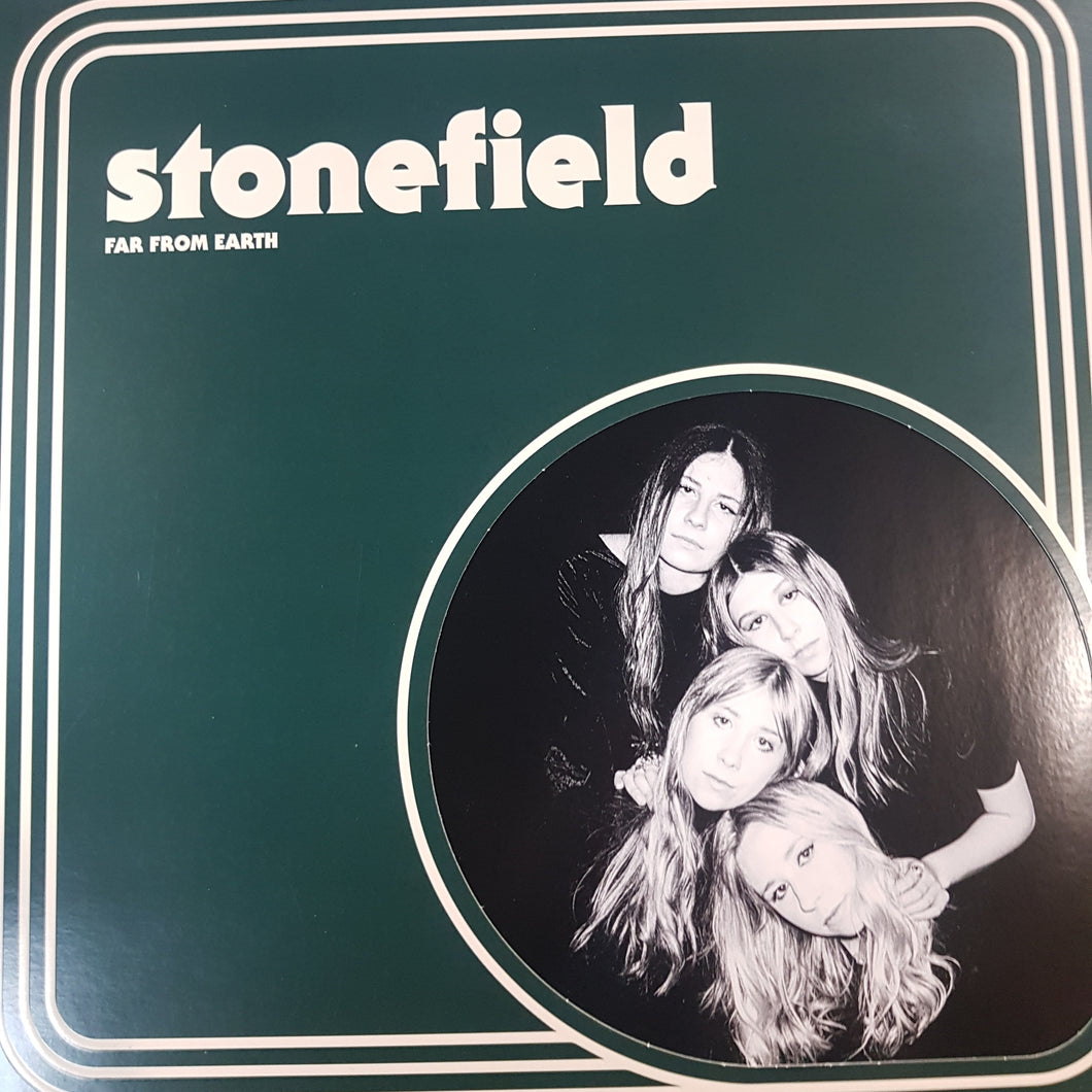 STONEFIELD - FAR FROM EARTH (WHITE COLOURED) (USED VINYL 2018 AUS M-/M-)