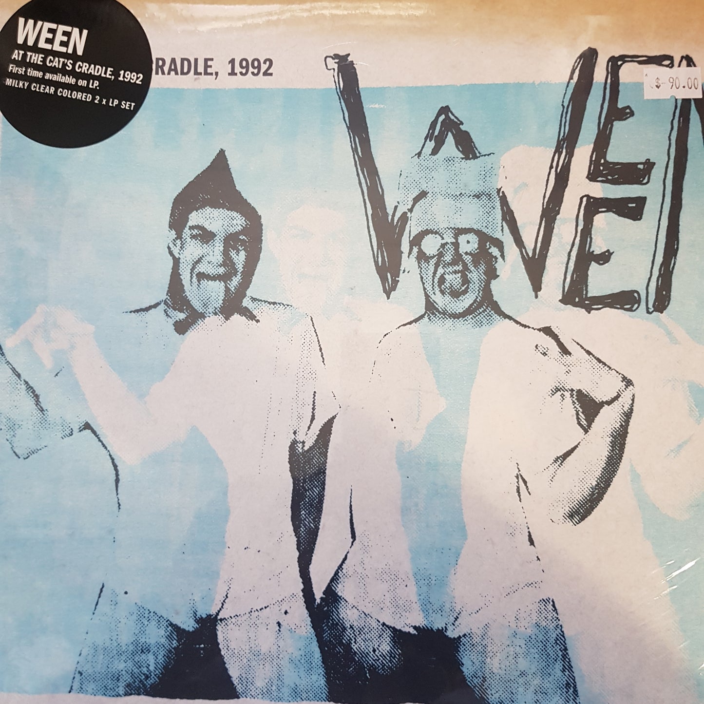 WEEN - AT THE CATS CRADDLE 1992 (MILKY COLOURED) (2LP) VINYL