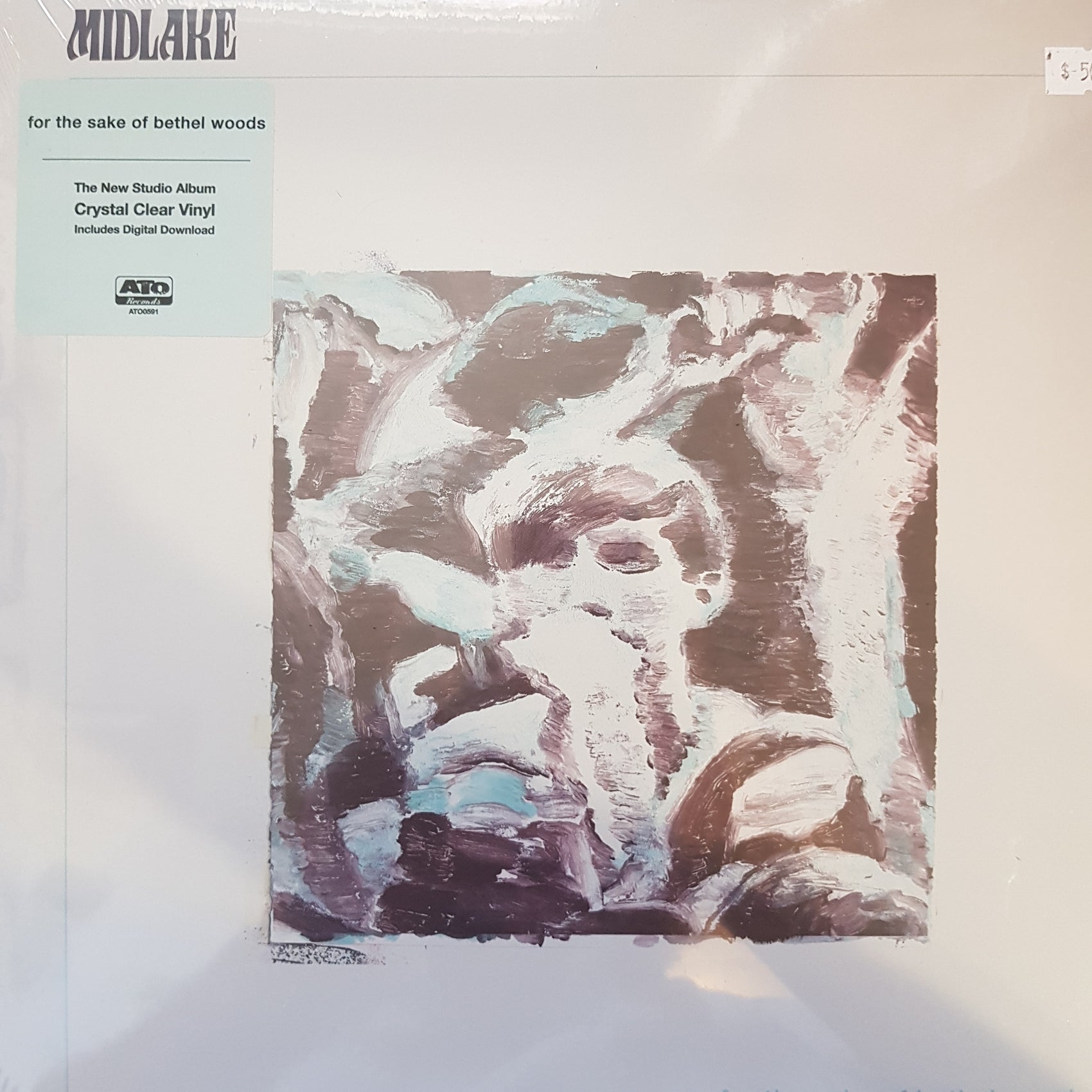MIDLAKE - FOR THE SAKE OF BETHEL WOODS (CRYSTAL CLEAR COLOURED) VINYL