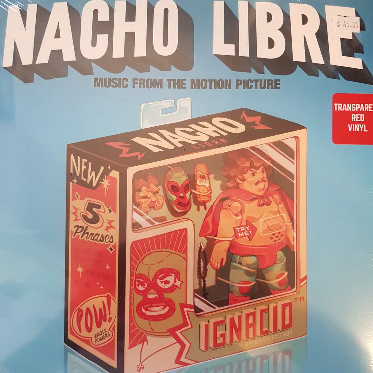 VARIOUS ARTISTS - NACHO LIBRE OST (RED COLOURED) (2LP) VINYL