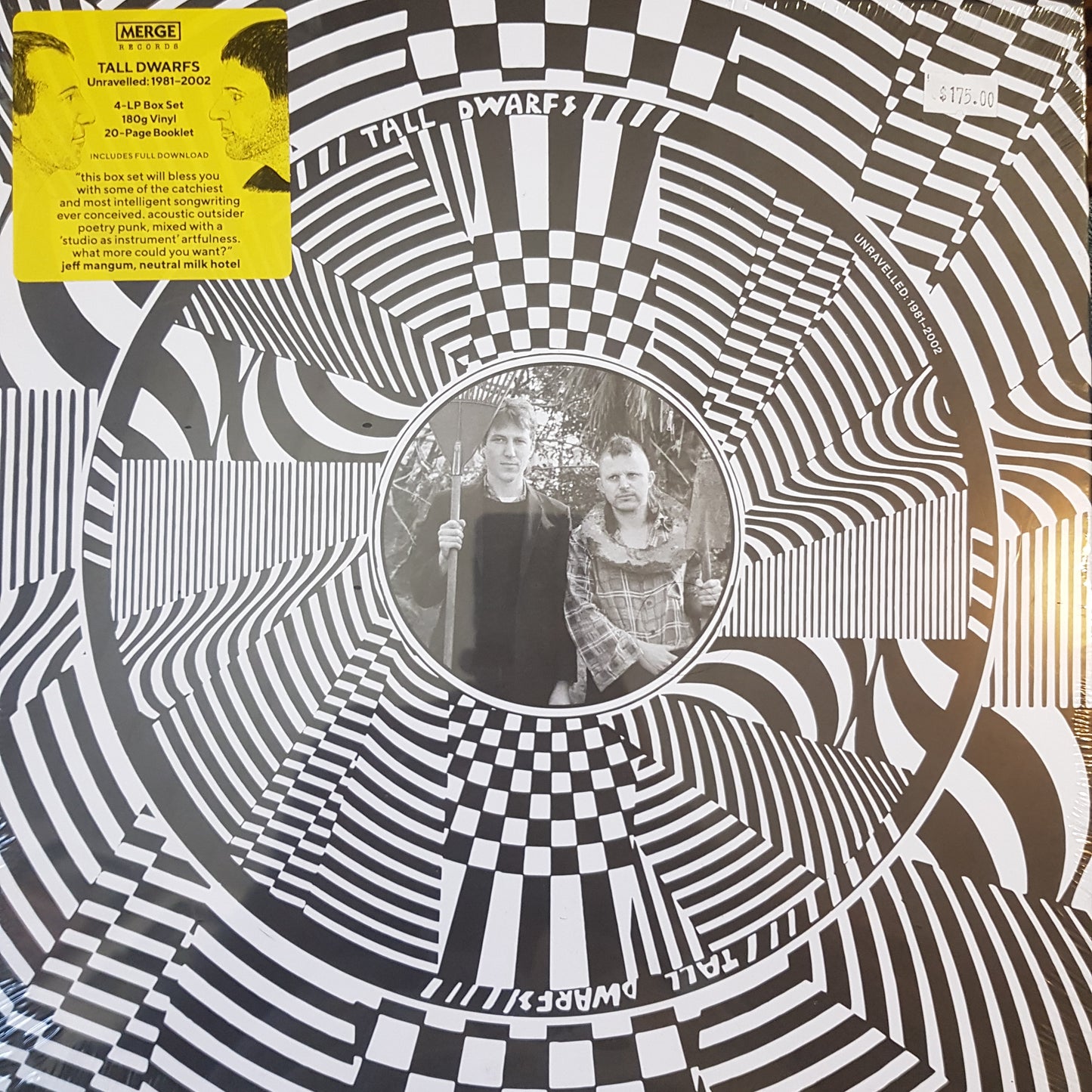 TALL DWARFS - UNRAVELLED (4LP+20 PAGE BOOKLET) BOXSET