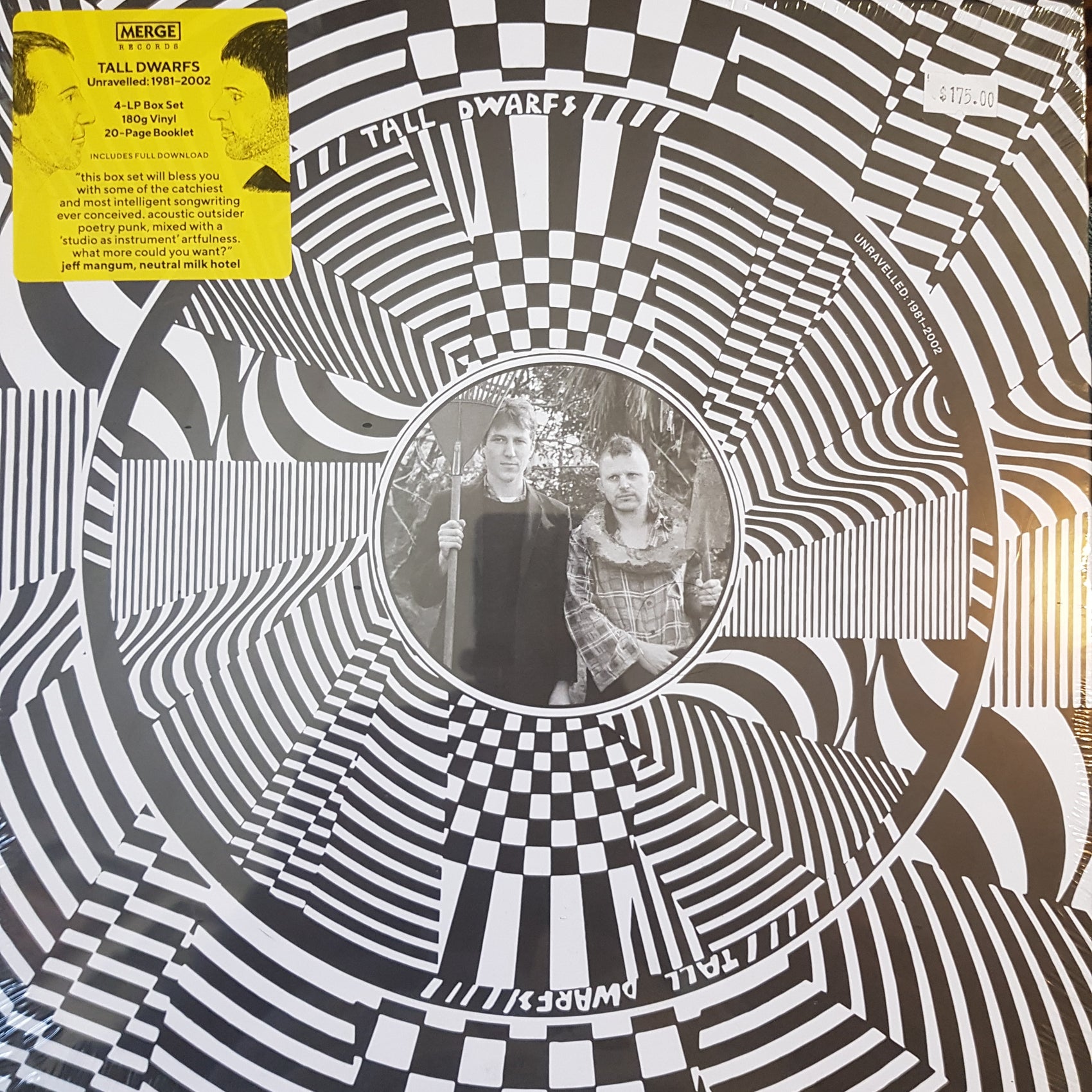 TALL DWARFS - UNRAVELLED (4LP+20 PAGE BOOKLET) BOXSET