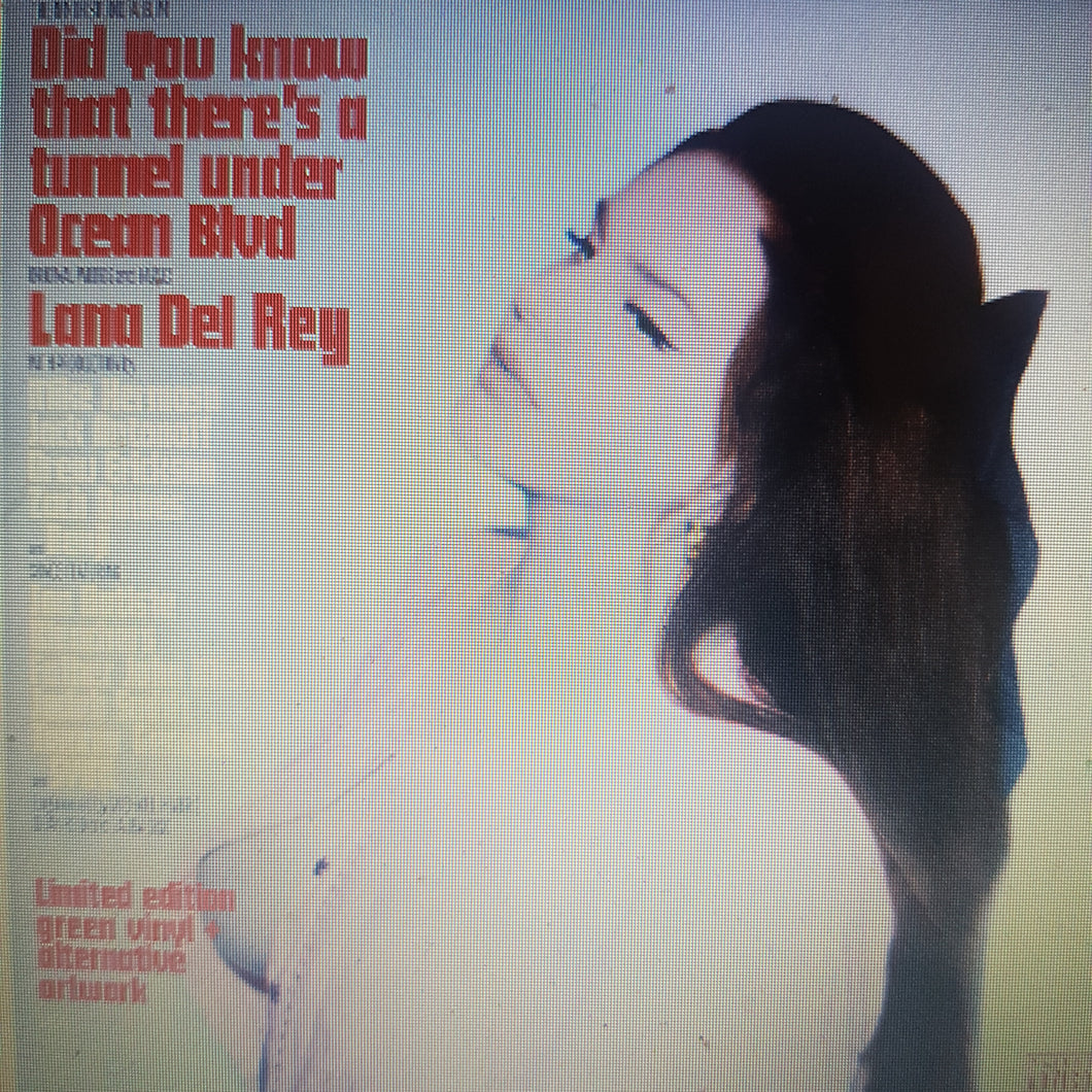 LANA DEL REY - DID YOU KNOW THERE'S A TUNNEL UNDER OCEAN BLVD (GREEN COLOURED) (2LP) VINYL