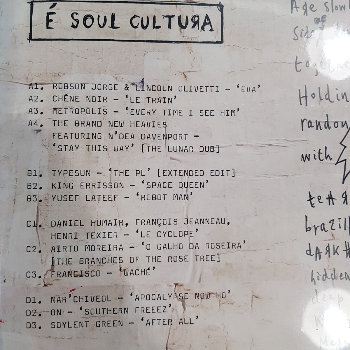 VARIOUS ARTISTS - E SOUL CULTURA (2LP) VINYL