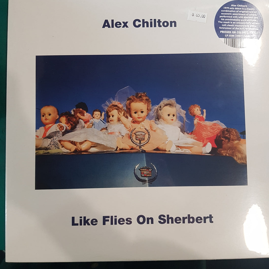 ALEX CHILTON - LIKE FLIES ON SHERBERT (BLUE COLOURED) VINYL