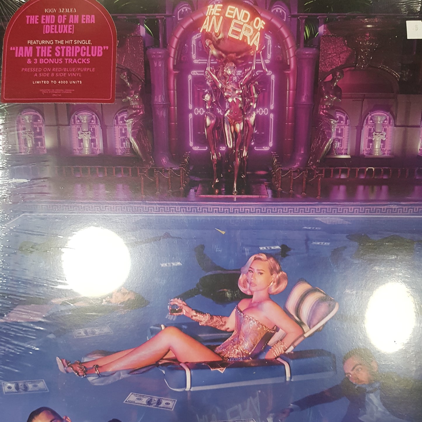 IGGY AZALEA  - END OF AN ERA (DELUXE) (RED/BLUE/PURPLE COLOURED) VINYL