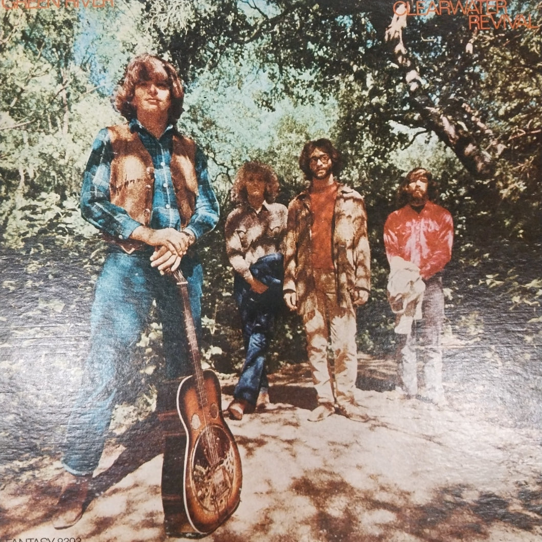 CREEDENCE CLEARWATER REVIVAL - GREEN RIVER (USED VINYL 1969 U.S. EX- EX)