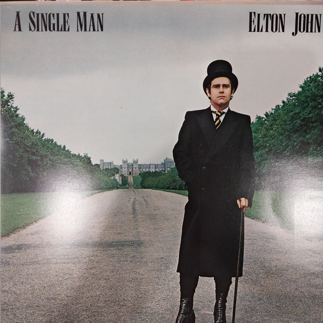 ELTON JOHN - A SINGLE MAN (USED VINYL 1978 U.K. FIRST PRESSING M- EX+)