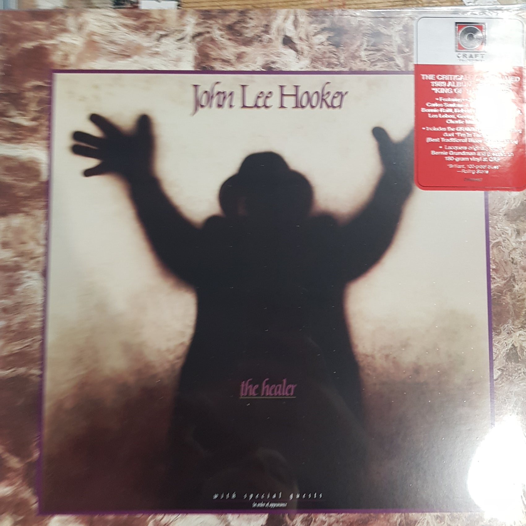 JOHN LEE HOOKER - THE HEALER VINYL