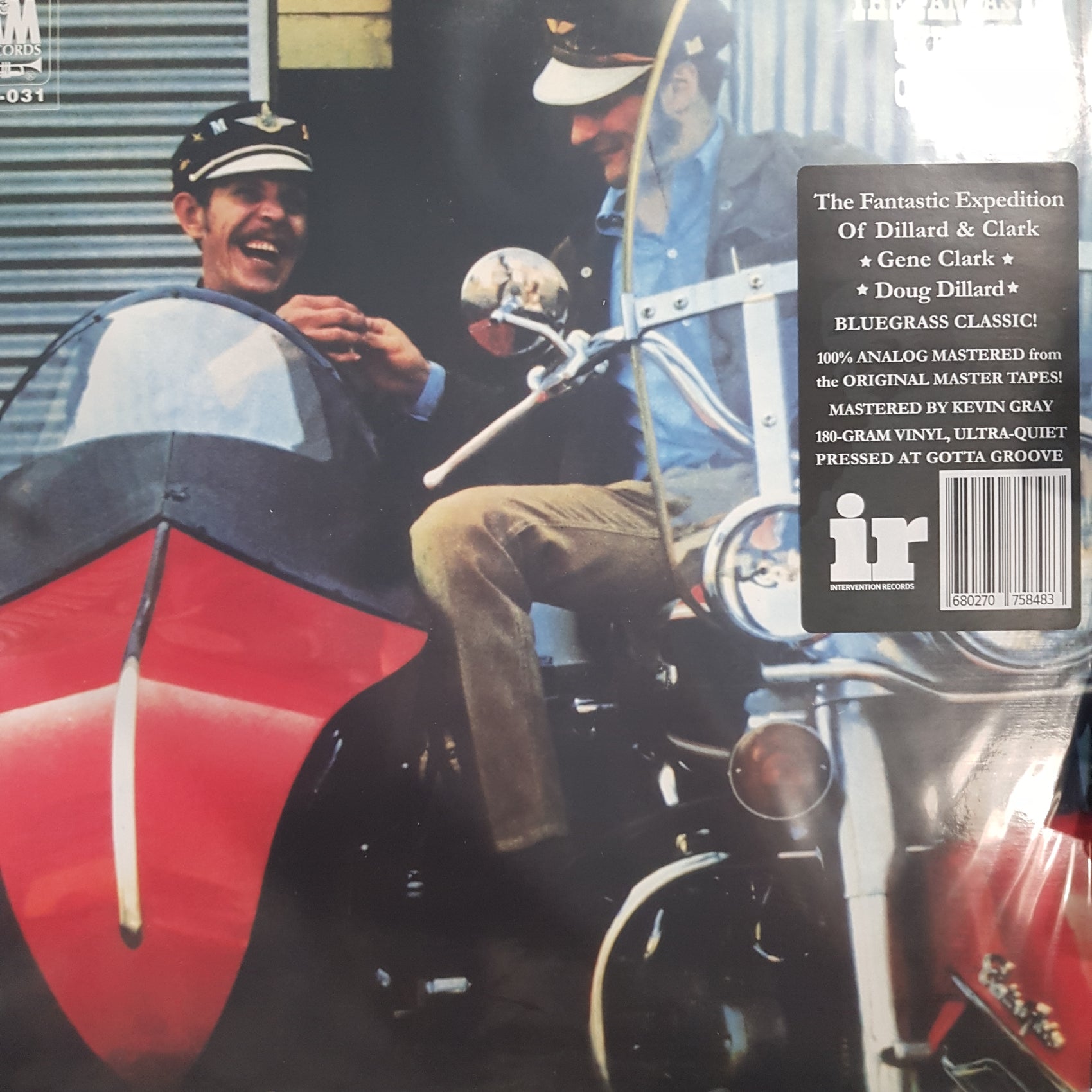 DILLARD & CLARK - THE FANTASTIC EXPEDITION OF DILLARD & CLARK VINYL