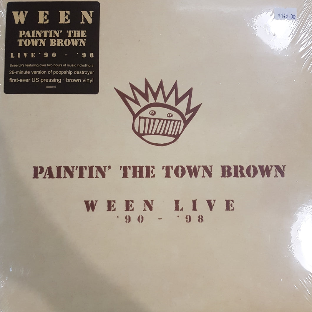 WEEN - PQINTIN' THE TOWN BROWN (BROWN COLOURED) (3LP) VINYL