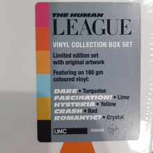 Load image into Gallery viewer, HUMAN LEAGUE - THE VIRGIN YEARS (COLOURED) (5LP) VINYL BOX SET
