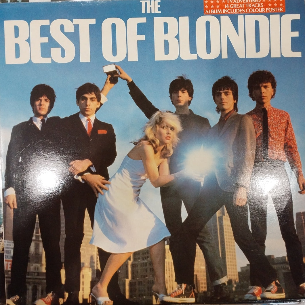 BLONDIE - BEST OF (USED VINYL 1981 U.K. EX+ EX+)