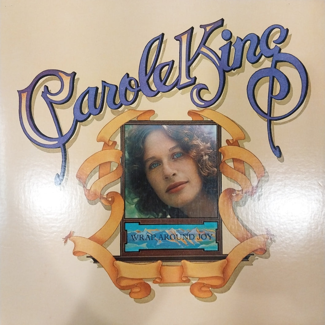 CAROLE KING - WRAP AROUND JOY (USED VINYL 1974 U.S. FIRST PRESSING EX+ EX+)