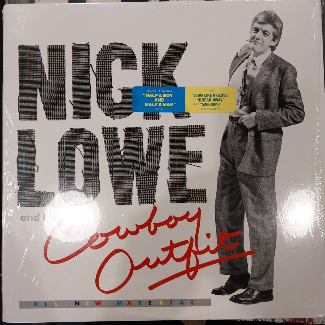 NICK LOWE - AND HIS COWBOY OUTFIT (USED VINYL 1984 U.S. M- EX+)