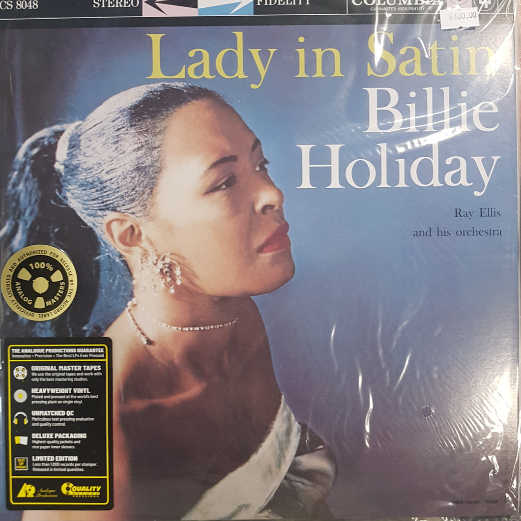BILLIE HOLIDAY - LADY IN SATIN (2LP) (ANALOGUE PRODUCTIONS) VINYL