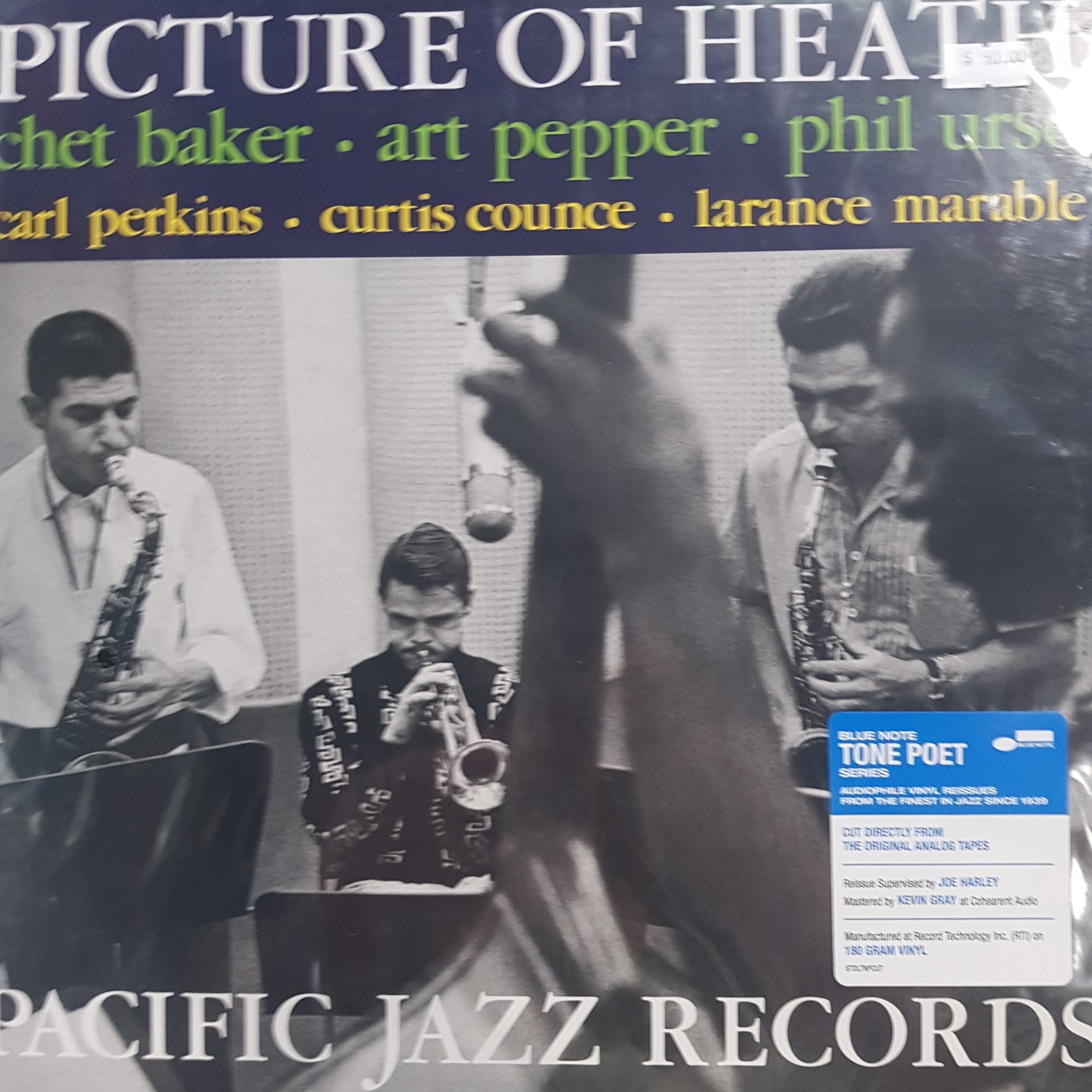 CHET BAKER, ART PEPPER AND PHIL URSO - PICTURE OF HEALTH (BLUE NOTE RONE POET) VINYL