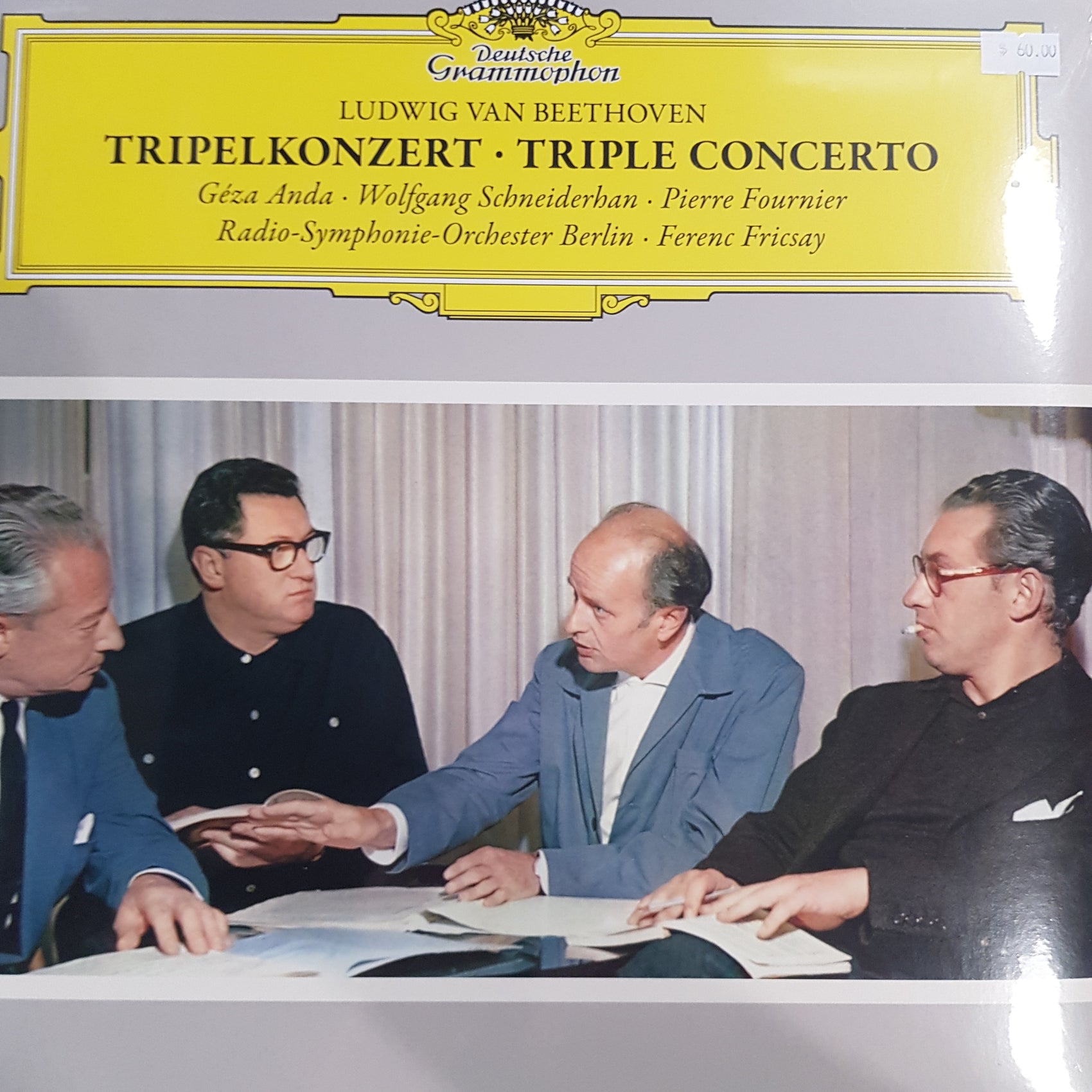 BEETHOVEN -  TRIPELKONZERT VINYL