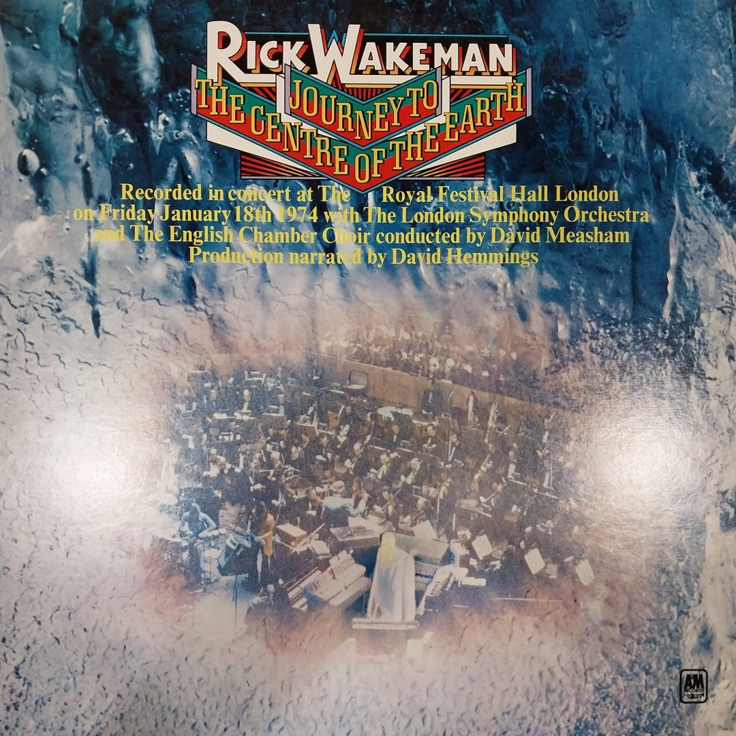 RICK WAKEMAN - JOURNEY TO THE CENTRE OF THE EARTH (USED VINYL 1986 JAPAN M- M-)
