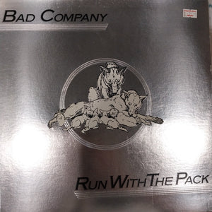 BAD COMPANY - RUN WITH THE PACK (USED VINYL 1977 U.S. M- M-)