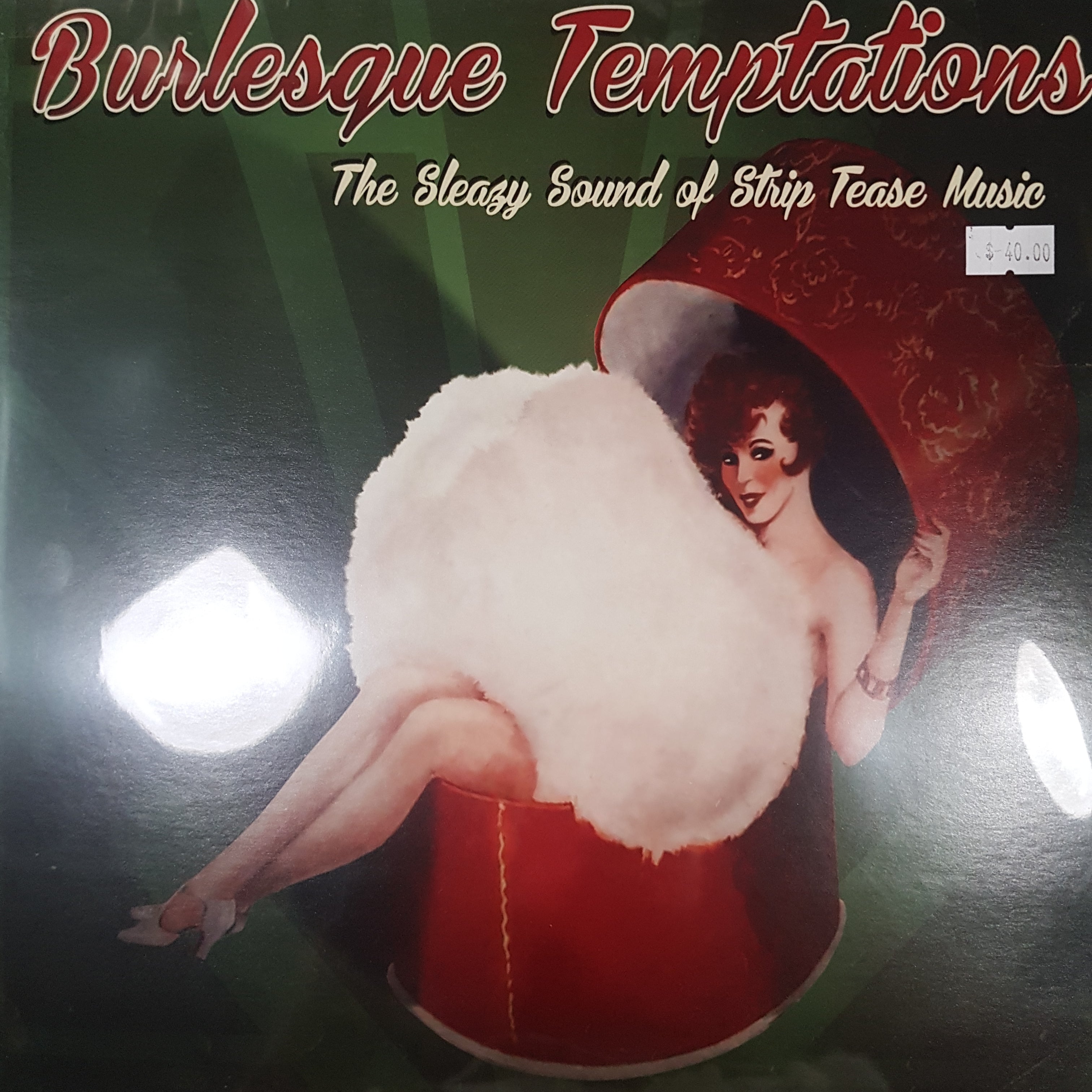 VARIOUS ARTISTS - BURLESQUE TEMPTATIONS: THE SLEAZY SOUND OF STRIP TEASE  MUSIC VINYL