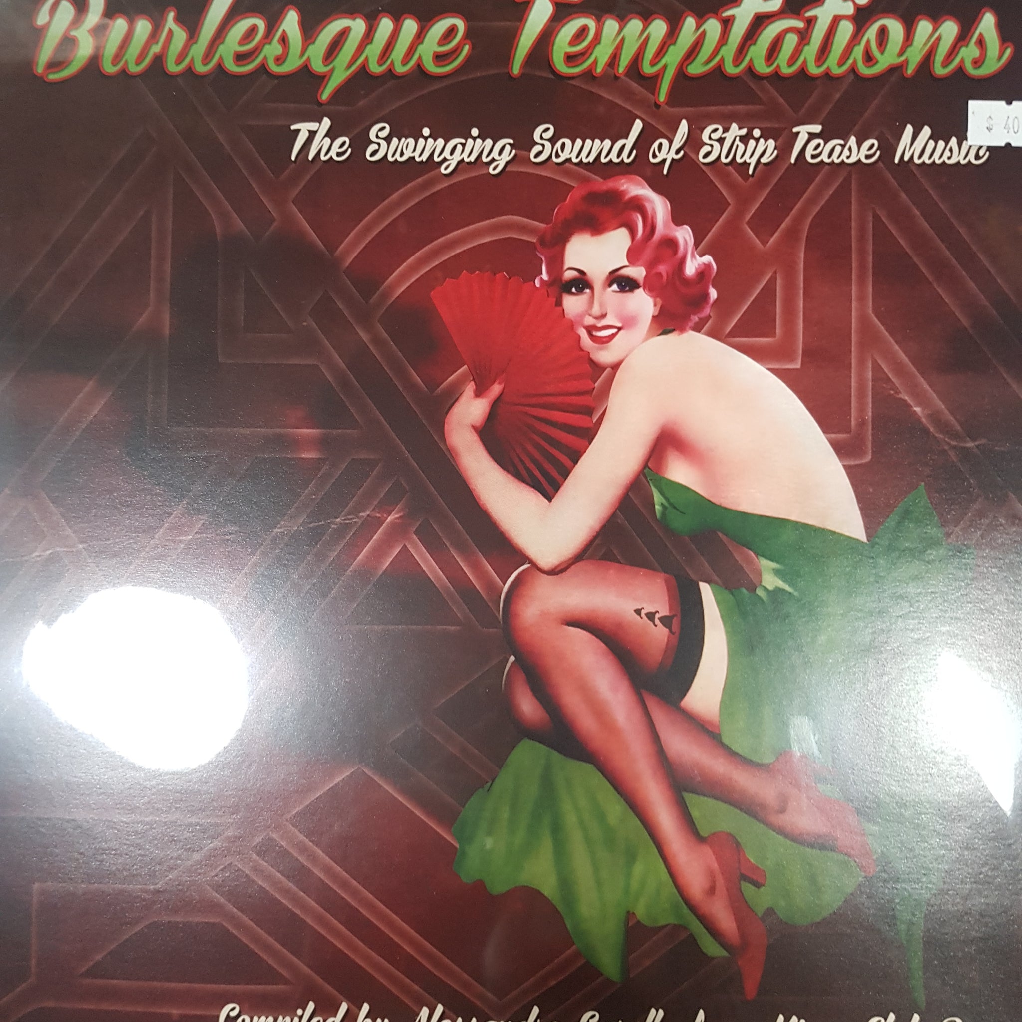 VARIOUS ARTISTS - BURLESQUE TEMPTATIONS: THE SWINGING SOUND OF STRIP TEASE  MUSIC VINYL