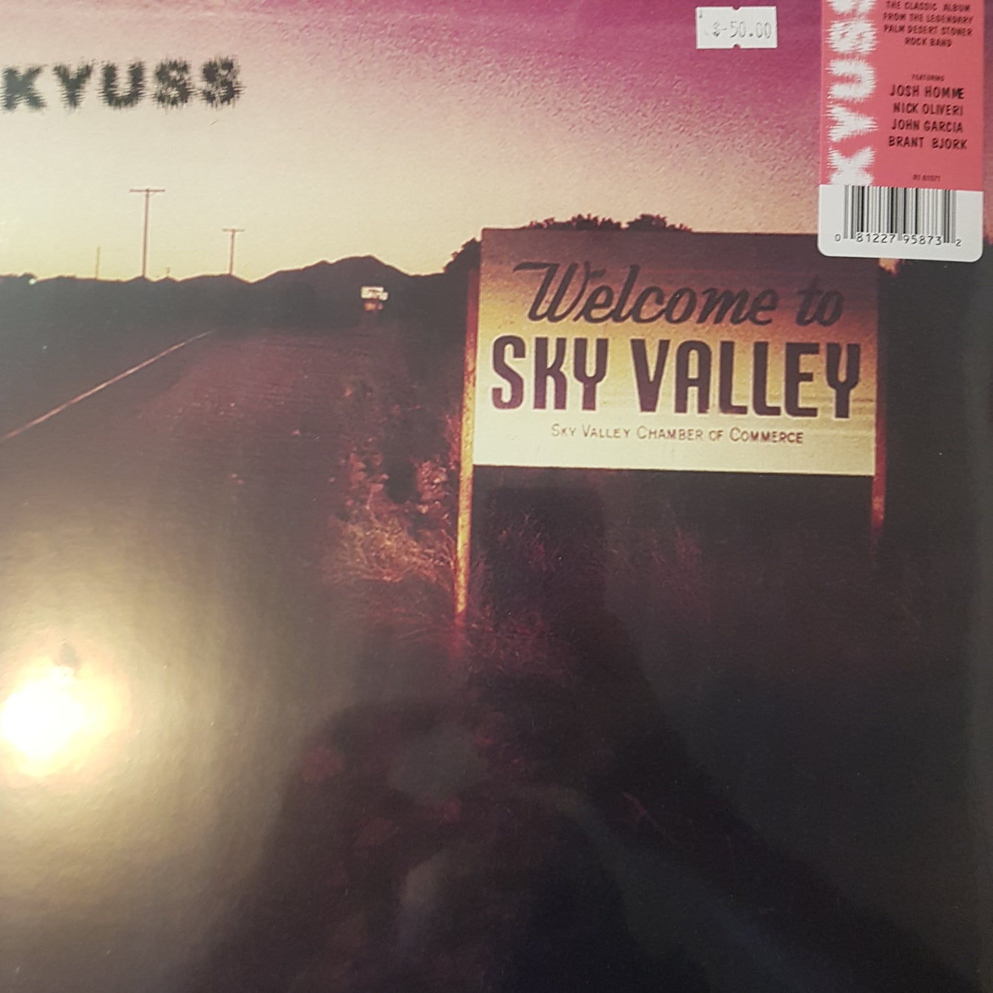 KYUSS - WELCOME TO SKY VALLEY VINYL