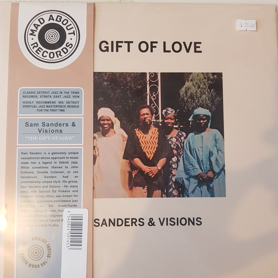 SAM SANDERS AND VISIONS - THE GIFT OF LOVE VINYL