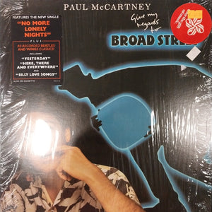 PAUL MCCARTNEY - GIVE MY REGARDS TO BROAD STREET (USED VINYO 1984 U.S. M- M-)