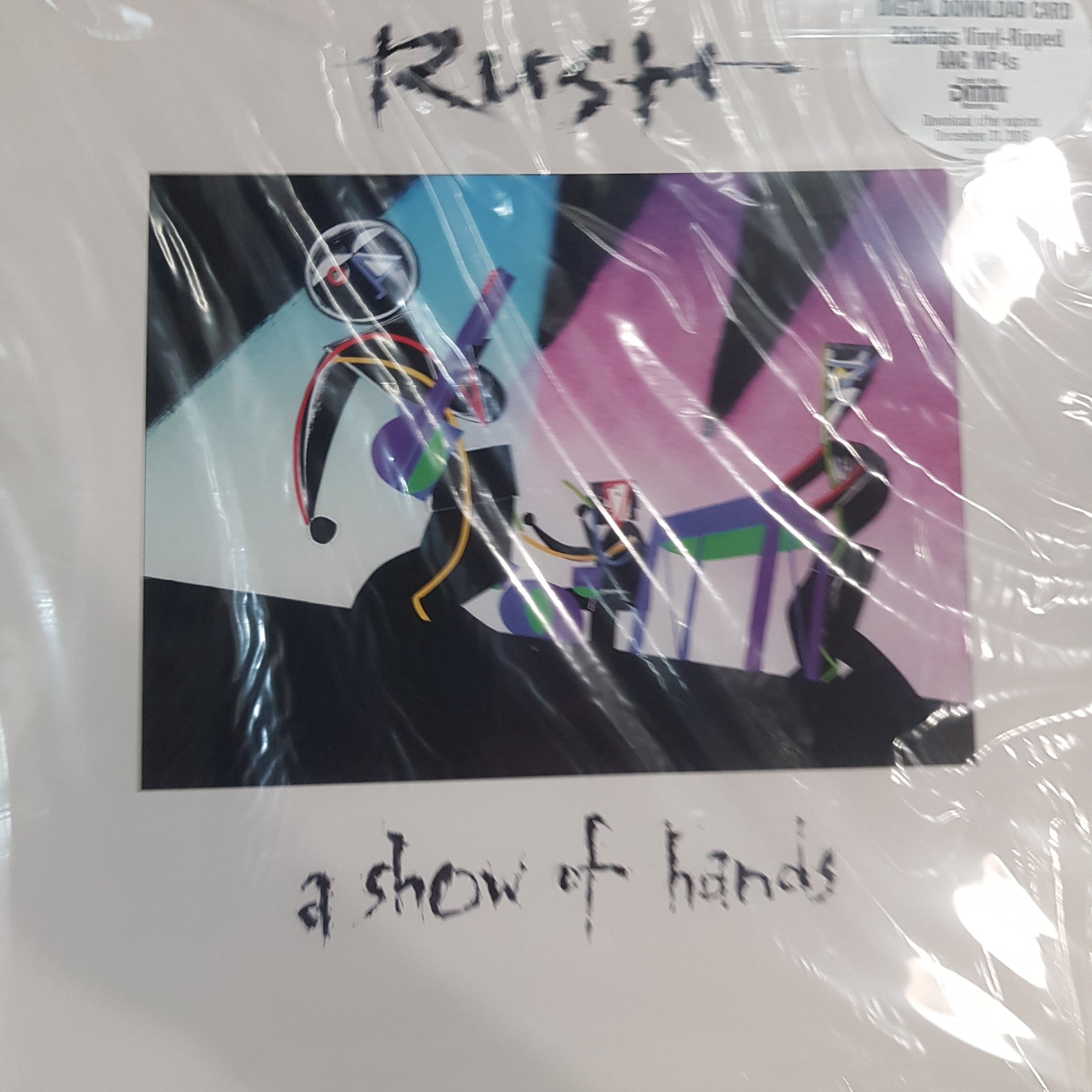 RUSH - A SHOW OF HANDS (2LP) VINYL