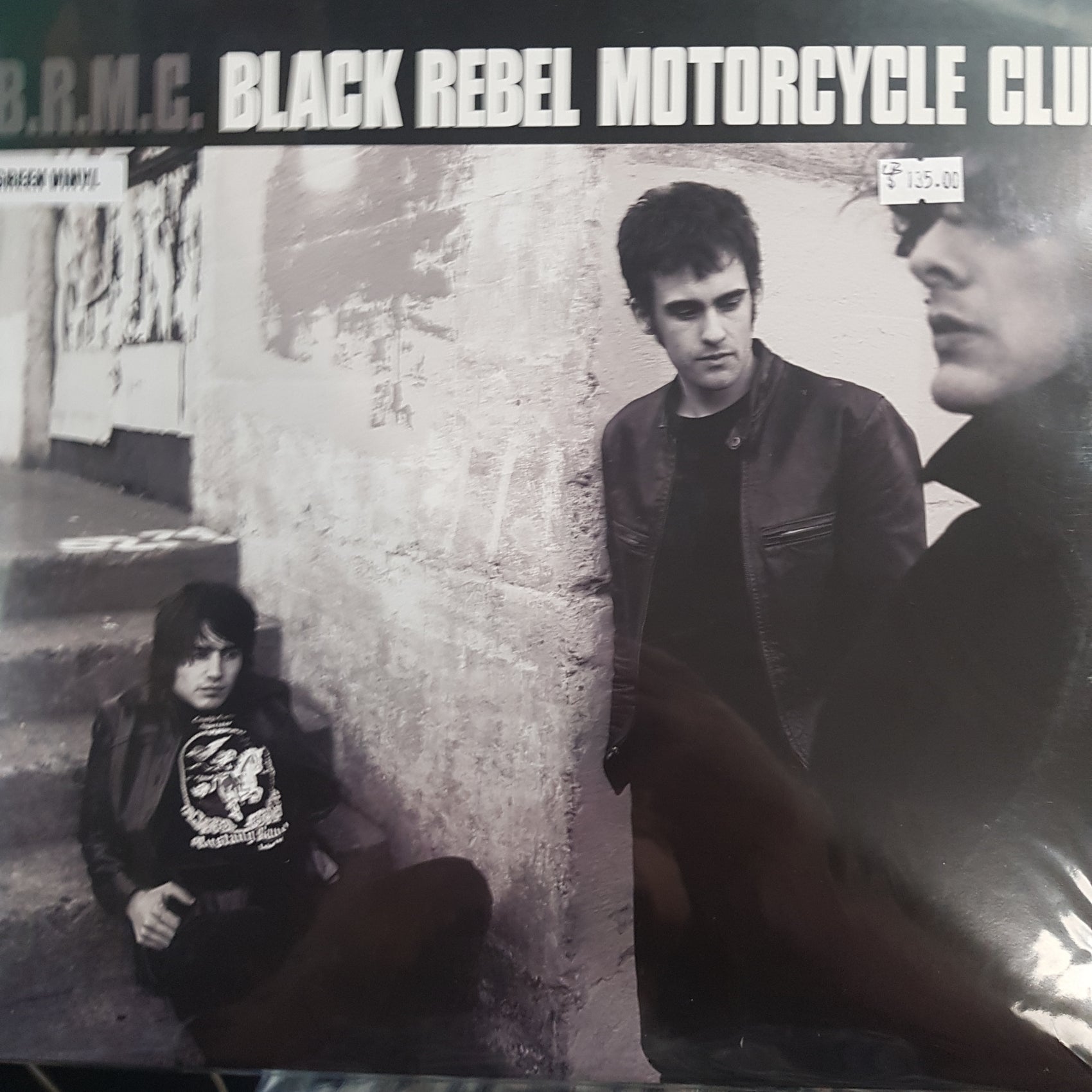 BLACK REBEL MOTORCYCLE CLUB - SELF TITLED (2LP) (GREEN COLOURED) VINYL