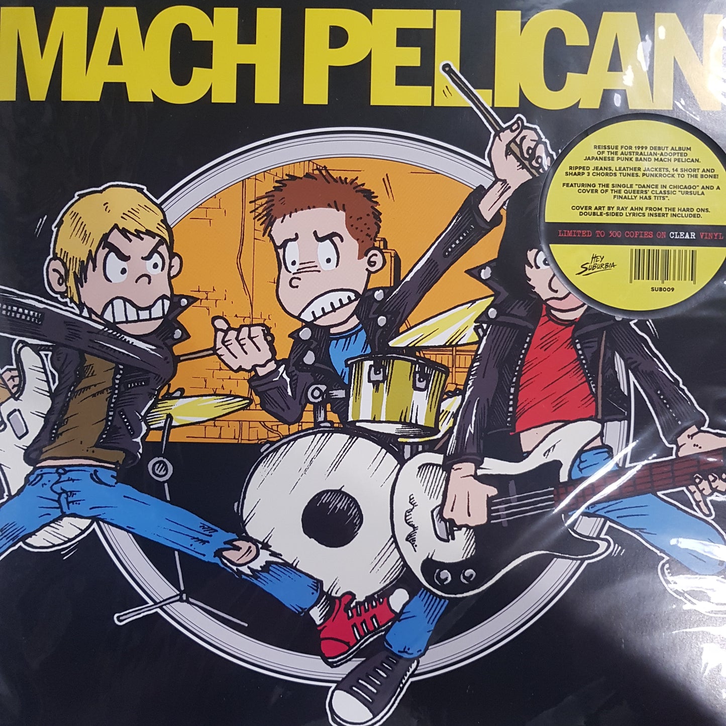 MACH PELICAN - SELF TITLED (CLEAR COLOURED) VINYL