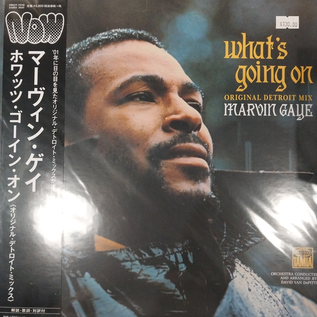MARVIN GAYE - WHAT'S GOING ON ORIGINAL DETROIT MIX VINYL