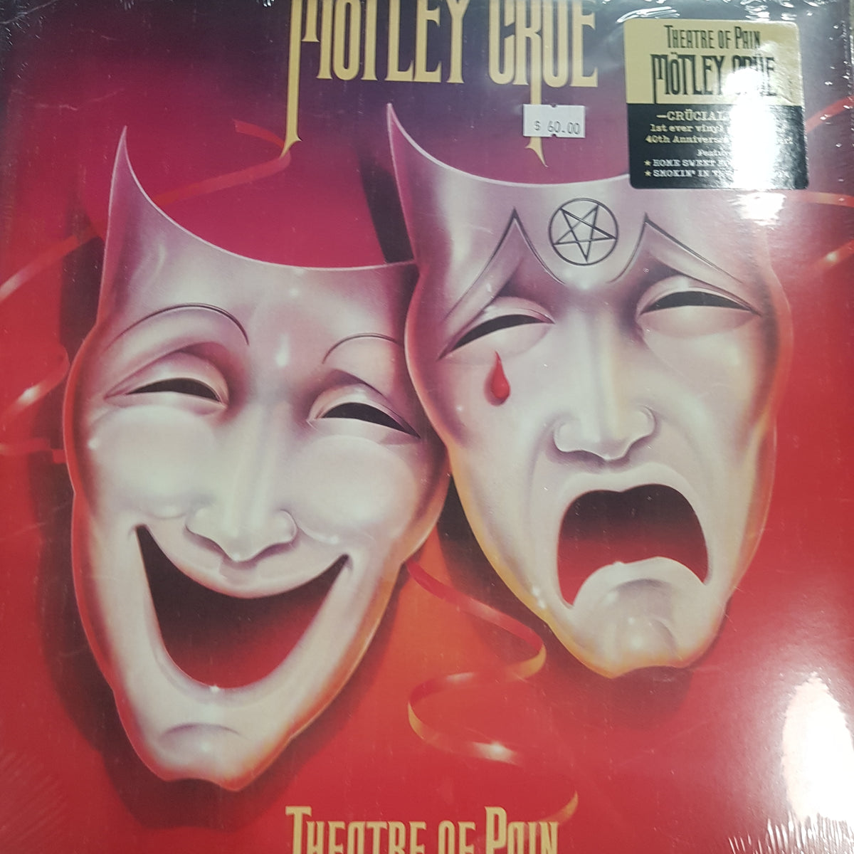 MOTLEY CRUE - THEATRE OF PAIN VINYL