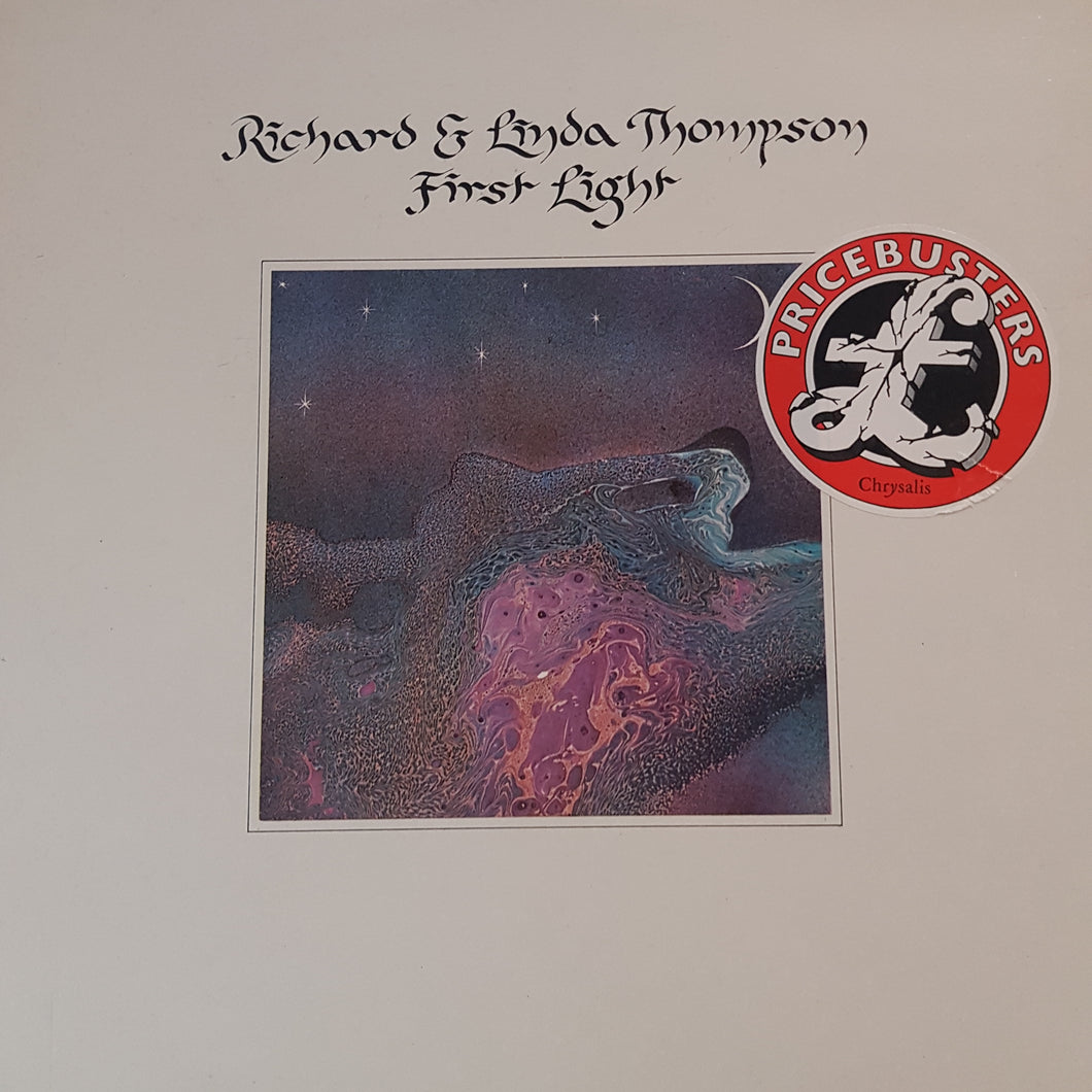 RICHARD & LINDA THOMPSON - FIRST LIGHT (USED VINYL 1978 UK M-/EX)